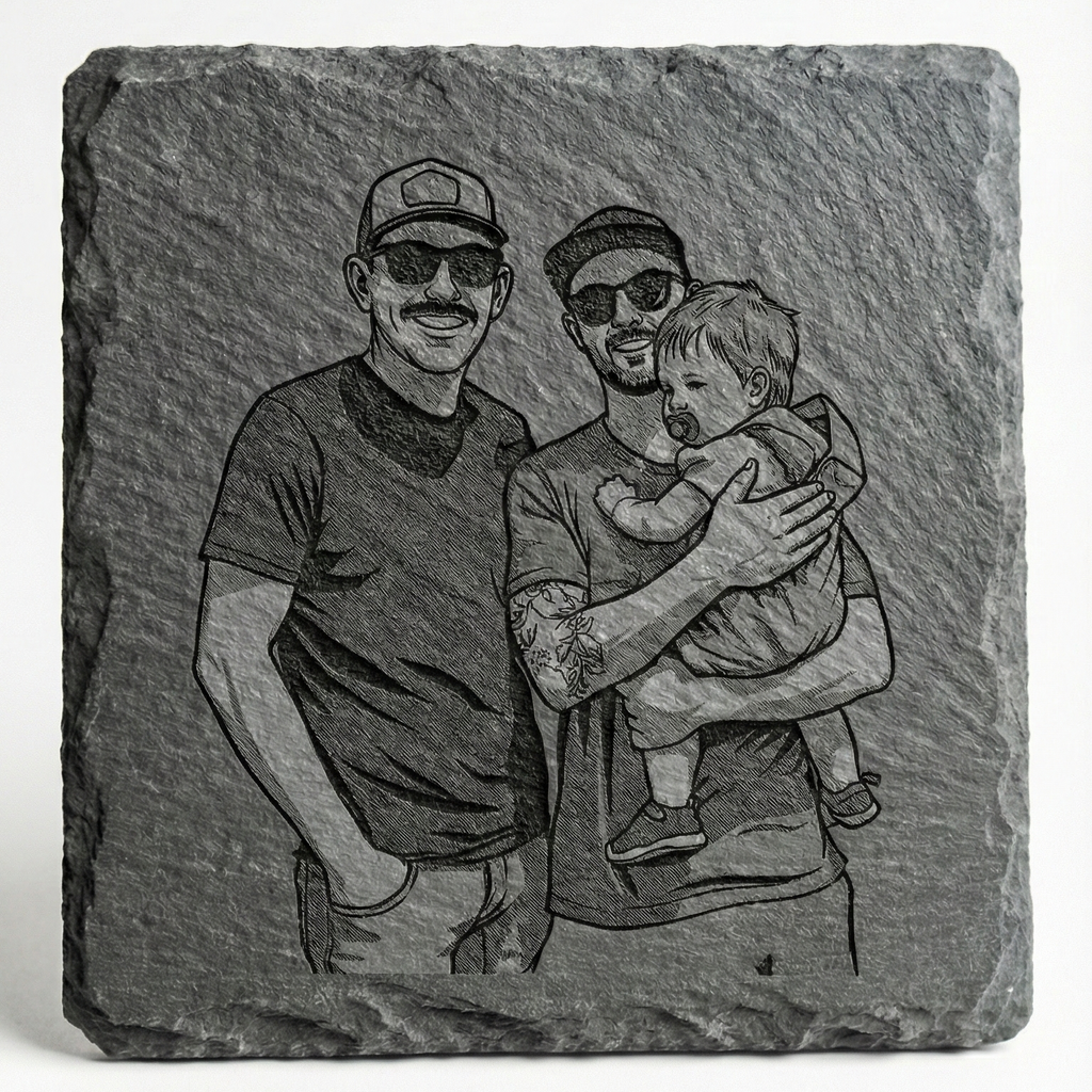Custom Slate Coaster