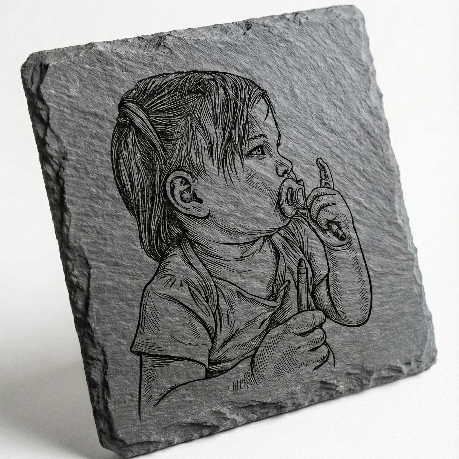 Custom Slate Coaster