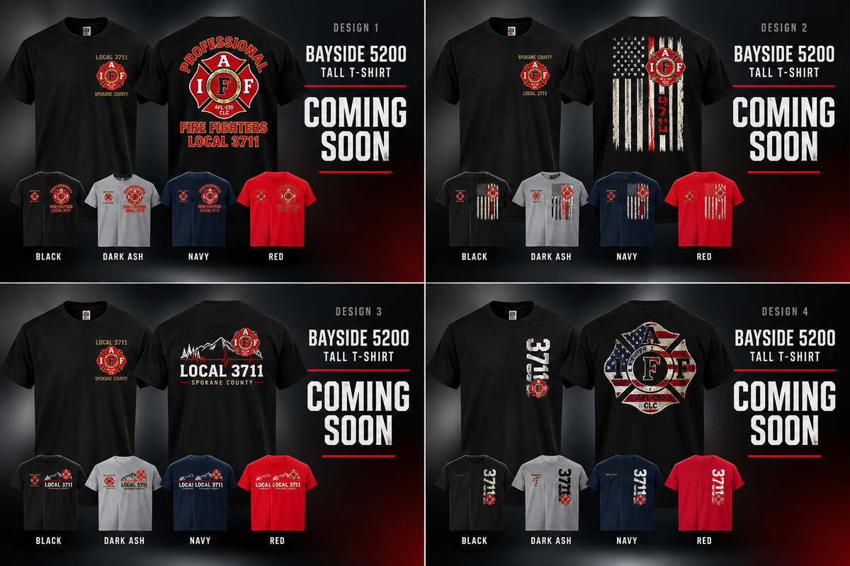 IAFF Local 3711  Tall  Classic T-Shirt